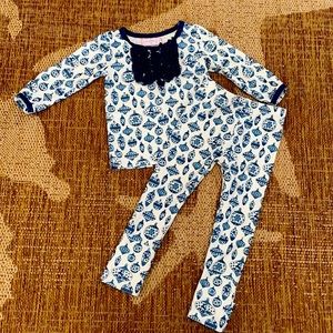 Adorable Sweet Honey 2T pj set!
